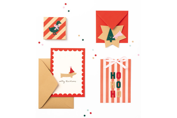 FOLIA Filz-Sticker 5270 Weihnachten 165 Teile