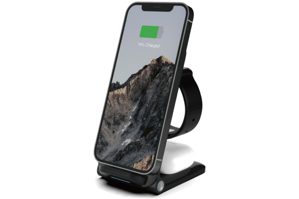 VINNIC 3-in-1 Trivor Wirel.Charger VP-PD-31W iPh.AirPods&Apple Watch Bl.