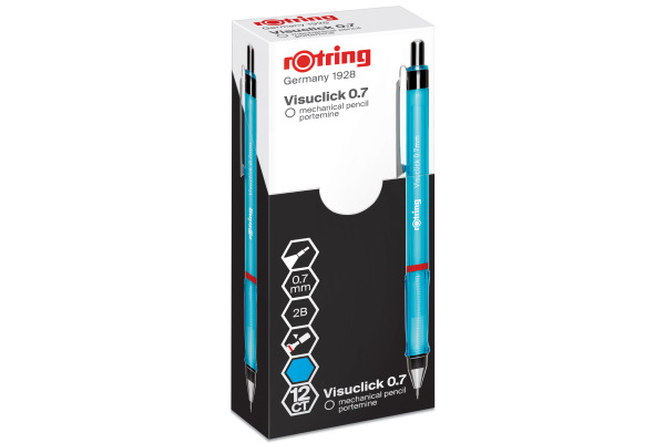 ROTRING Feinminenstift 0.7mm 2088548 Visuclick, blau