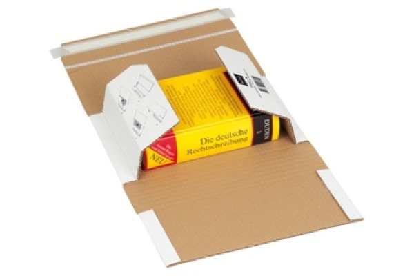 ELCO Versandtasche 30,9x22,2x9cm 845665114 149g, weiss, Kleber 2 Stück