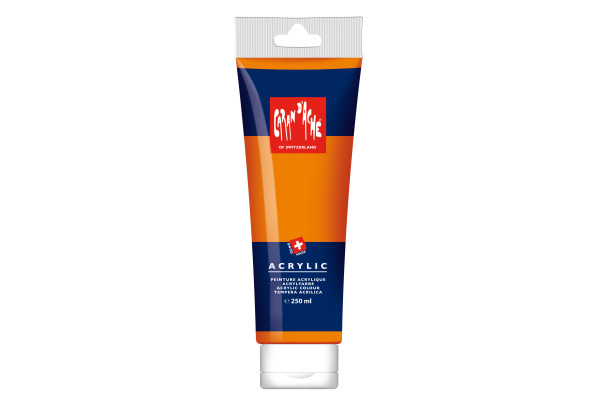 CARAN D'A Acrylfarbe 250ml 2810.050 orange