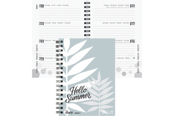 BIELLA Schüleragenda Summer 26/27 17910027U 1W/2S 12x16.5cm