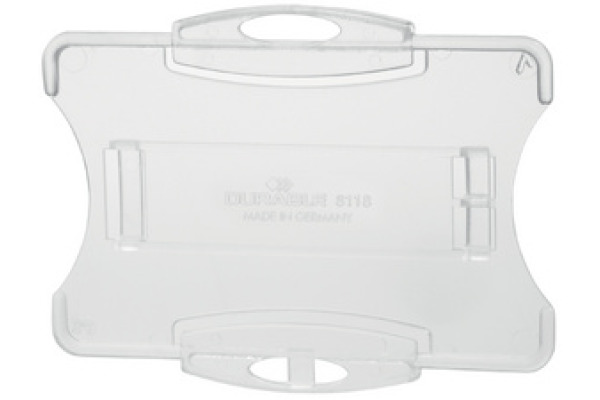 DURABLE Ausweishalter mit Clip 811819 transparent, 54x85mm 25 Stk.