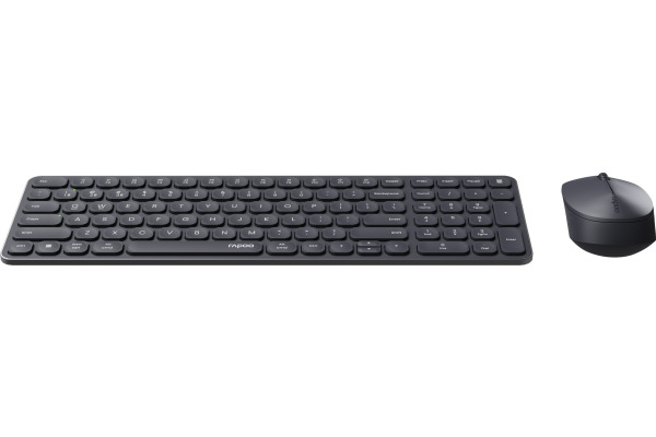 RAPOO 9710M ultraslim deskset 12648 Wireless, Dark Grey