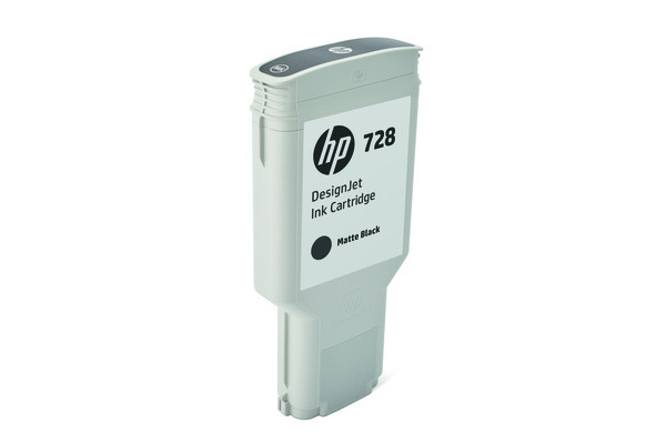 HP Tintenpatrone 728 matte black F9J68A DesignJet T730/T830 300ml
