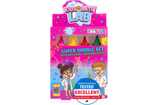 KOOLKIDZ Bademalstifte 6062968 assortiert 4 Stück