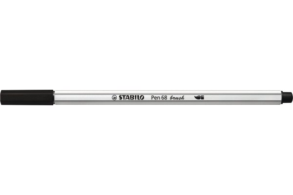 STABILO Fasermaler Pen 68 Brush 568/46 schwarz