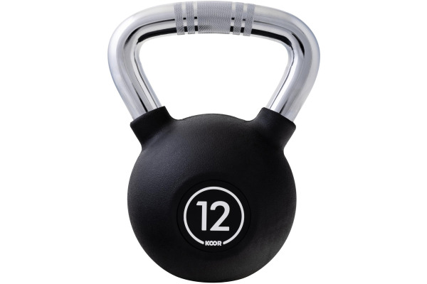 KOOR Kettlebell 12kg F02633 schwarz