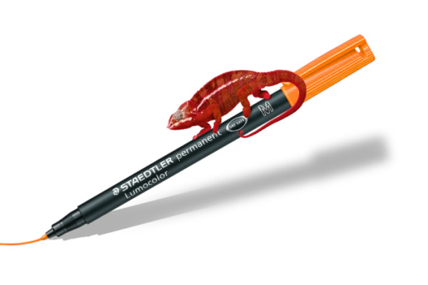 STAEDTLER Lumocolor permanent M 317-4 orange