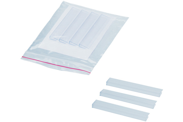 STYRO Etiketten Styroval 17120905 transparent 10 Stück