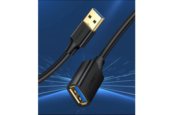 UGREEN Extension Cable USB 3.1 30127 3m, Black