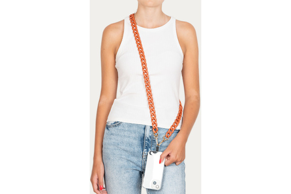 ZANAÉ Phone Necklace Autumn Leaf 17670 Fall & Mate red