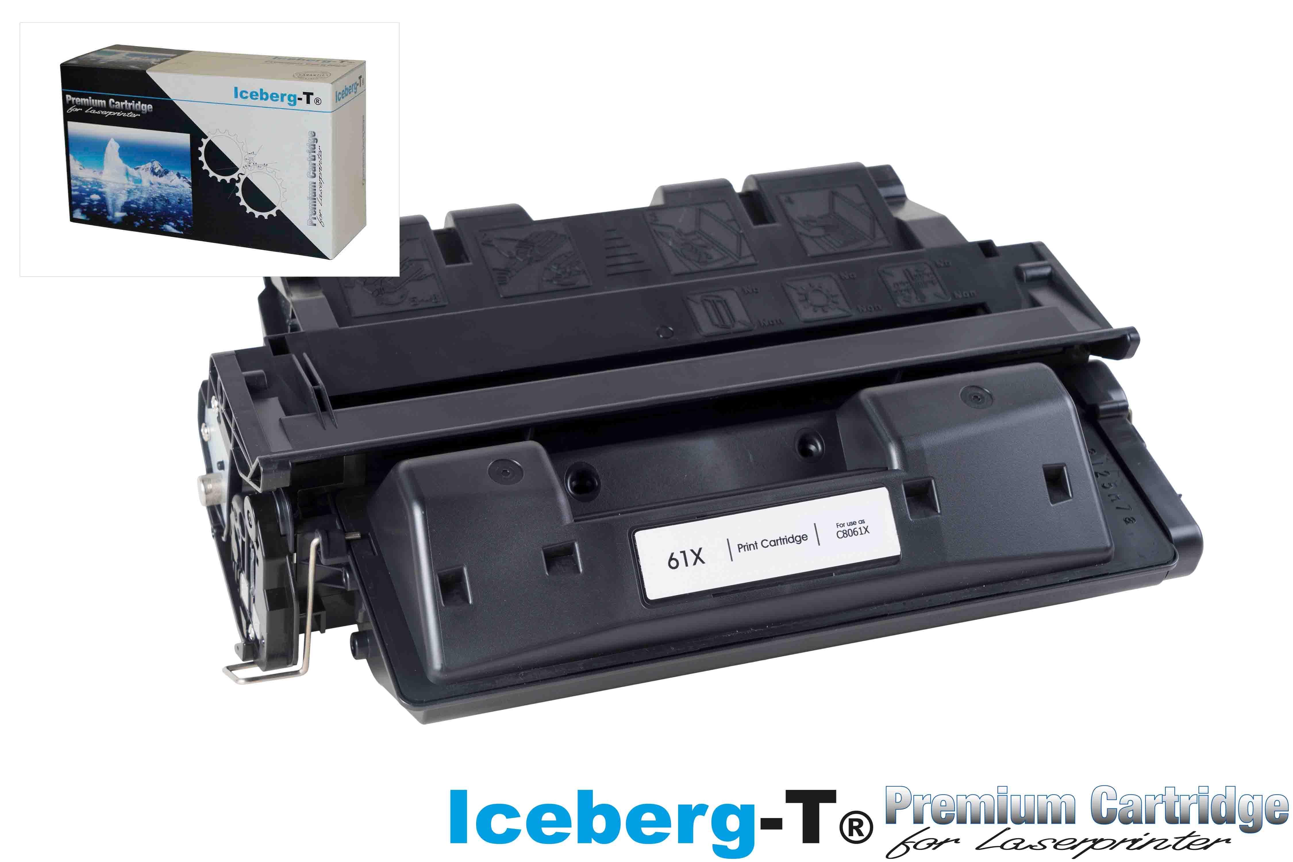Iceberg-T Toner C8061X 10'000 Seiten, schwarz, Chip