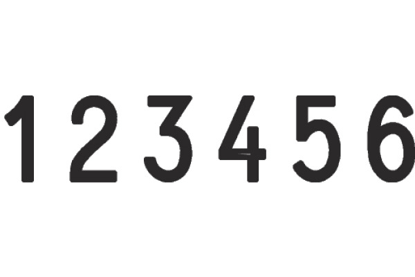 TRODAT Ziffernstempel 1596 6-stellig 9mm