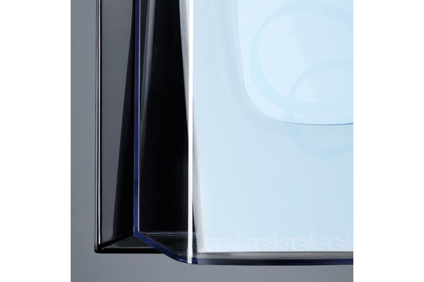 SIGEL Wand-Prospekthalter 3xA4 LH135 235x545x115mm acryl