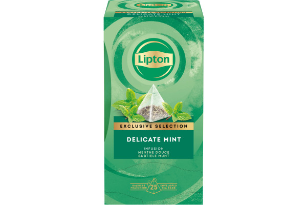 LIPTON Delicate Mint Tee 4071219 25 Pyramiden