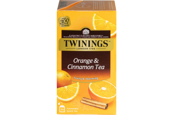 TWININGS Orange Cinnamon 100017839 Beutel 2g, 25 Stk.