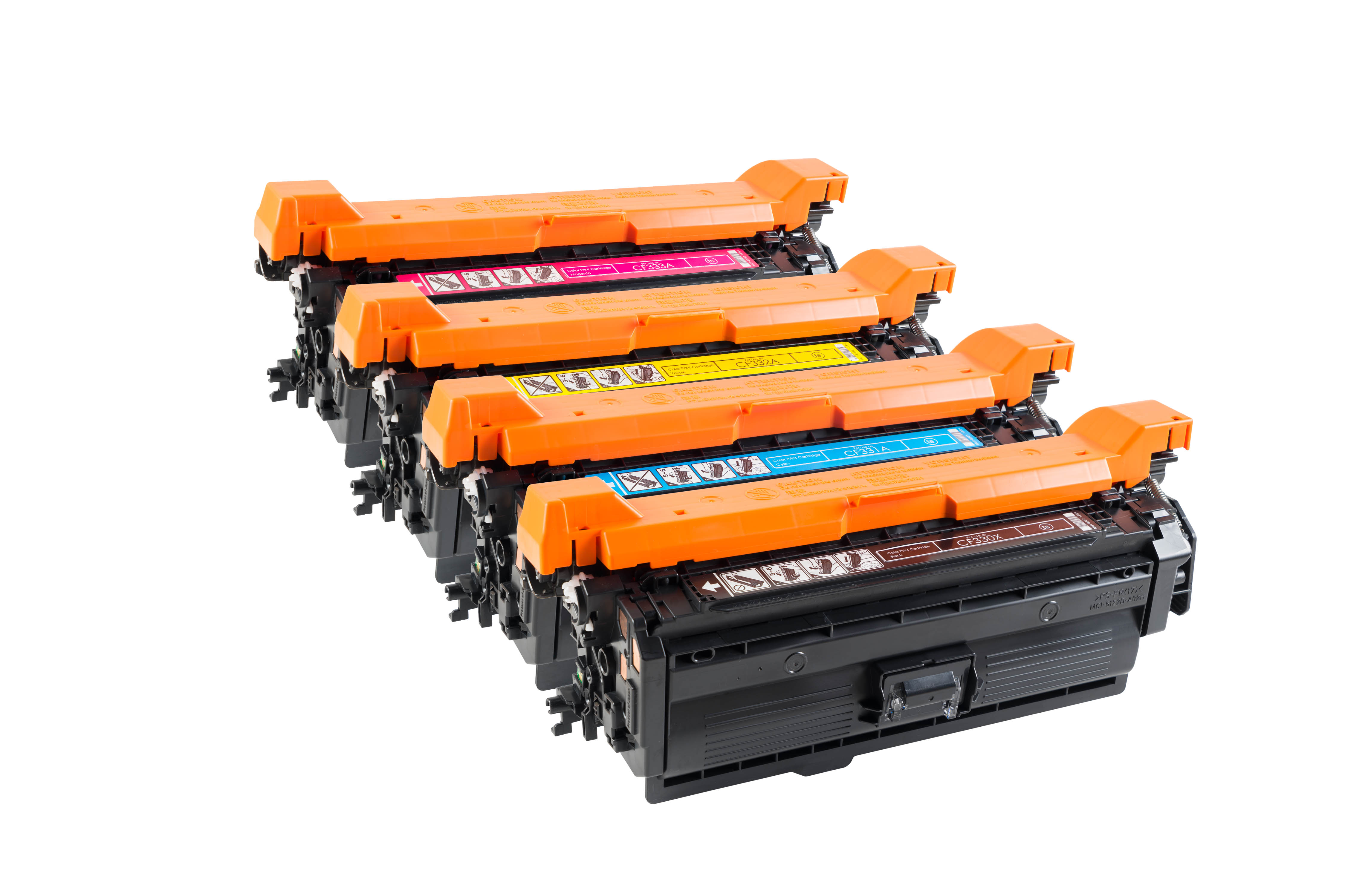 Tonerfabrik Toner SET CF330X / 654X Set mit allen vier Farben