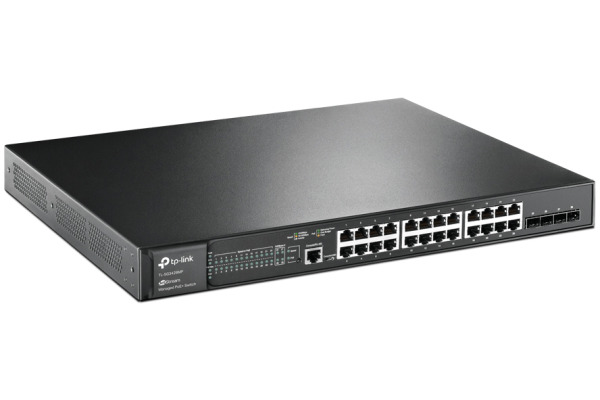 TP-LINK 28-Port Gigabit Switch SG3428MP with 24-Port PoE