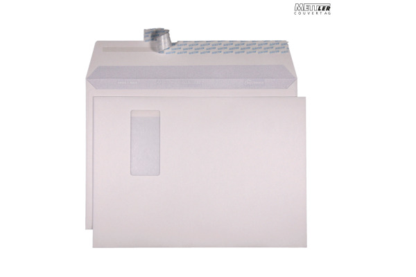 METTLER Couvert Fenster rechts C4 9244 120g, recycling weiss 250 Stk.