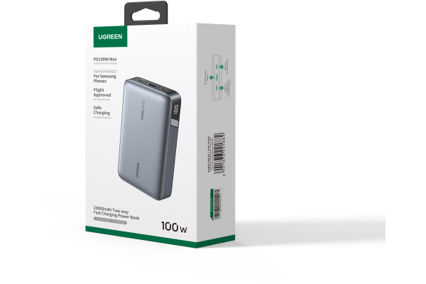 UGREEN Power Bank 20000mAh PD 100W 25188