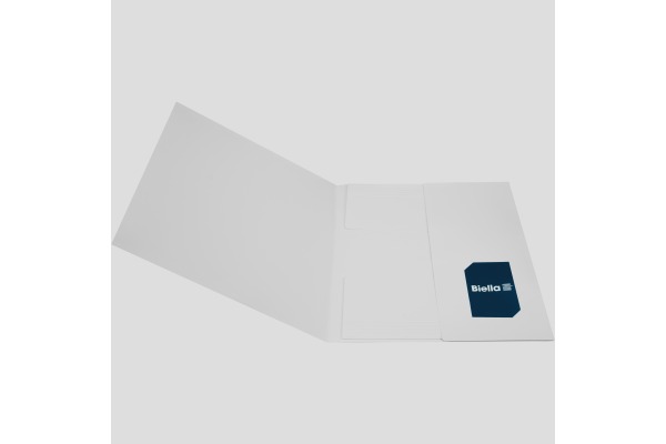 BIELLA Präsentationsmappe Pearl#2 18641101U weiss 245x315mm
