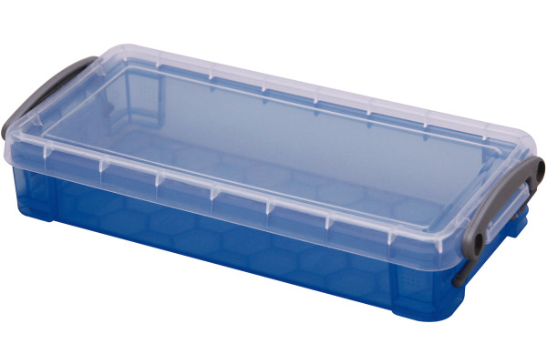 USEFULBOX Kunststoffbox 0,55l 68501606 transparent blau