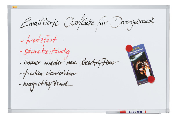 FRANKEN Whiteboard 200x100cm SC3204 X-tra!Line emailliert