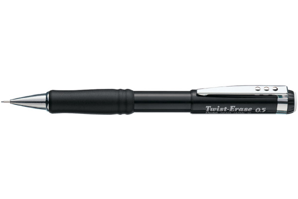 PENTEL Druckbleistift Twist 0,5mm QE515AX schwarz