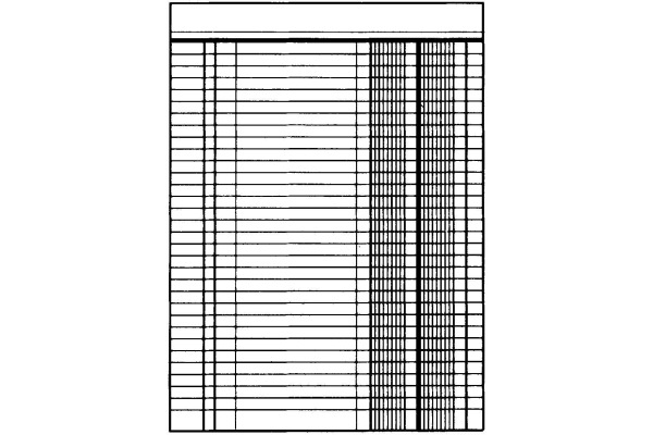 SIMPLEX Geschäftsbuch A4 17181 blau 40 Blatt