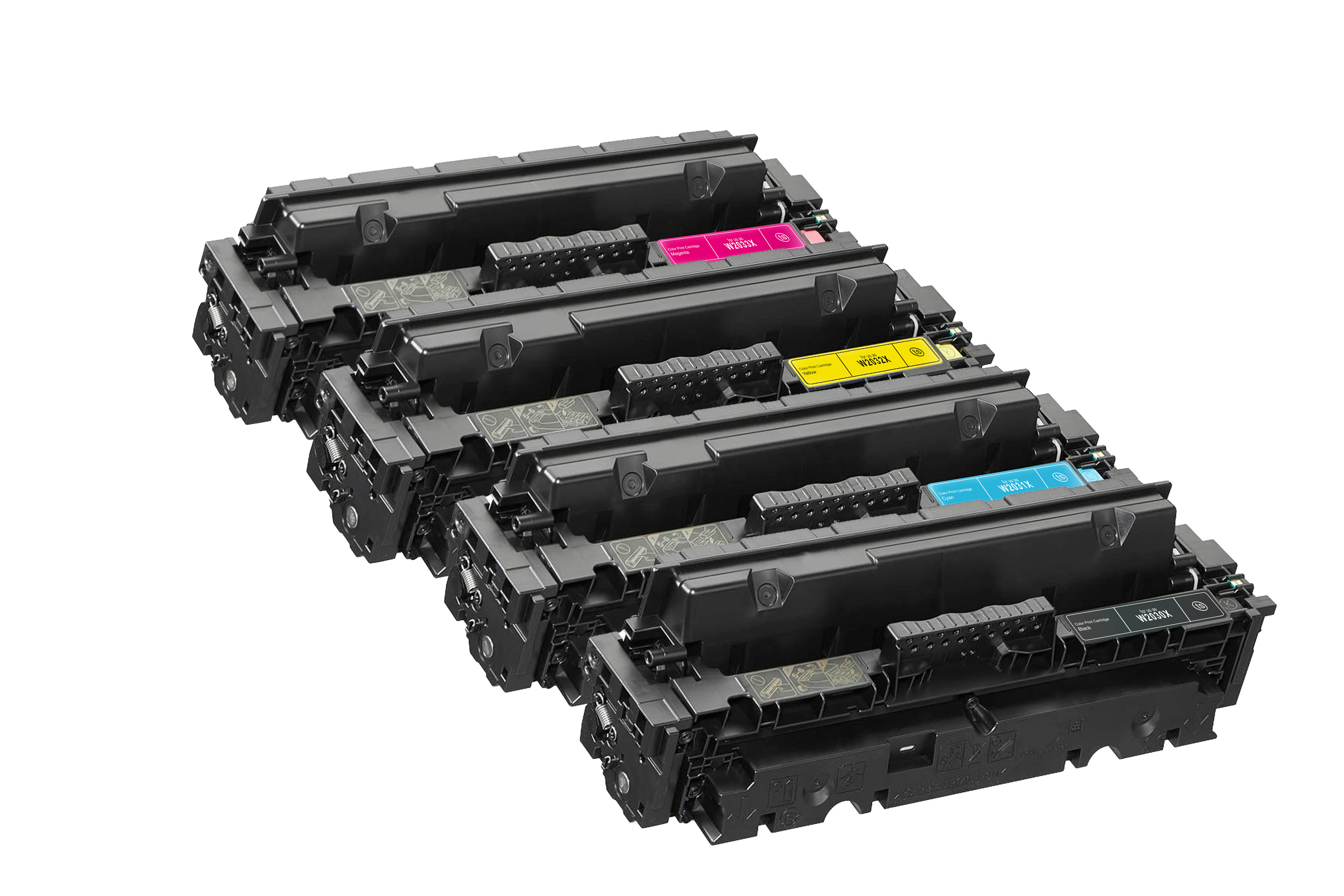 Tonerfabrik Toner SET für HP 415X Set mit allen vier Farben