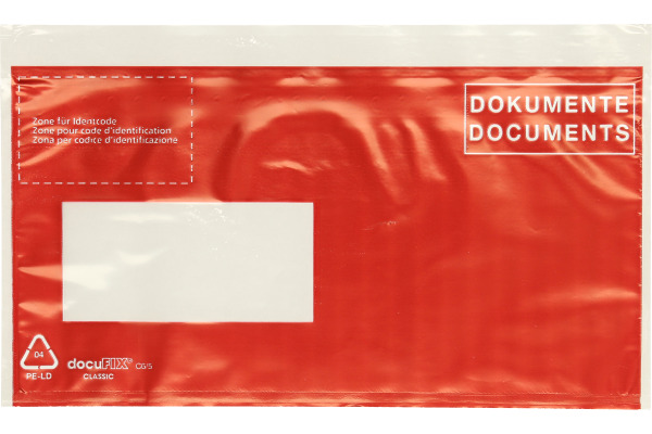 NOVOOO Dokumententasche D/F C6/5 306249 rot 250 Stück