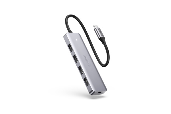 UGREEN USB-C Hub 4in1, Silver 70336 4xUSB-A
