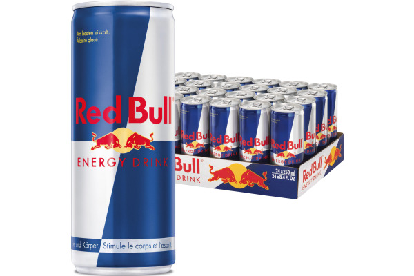 RED BULL Energy Drink, Alu RC1248 25 cl, 24 Stk.