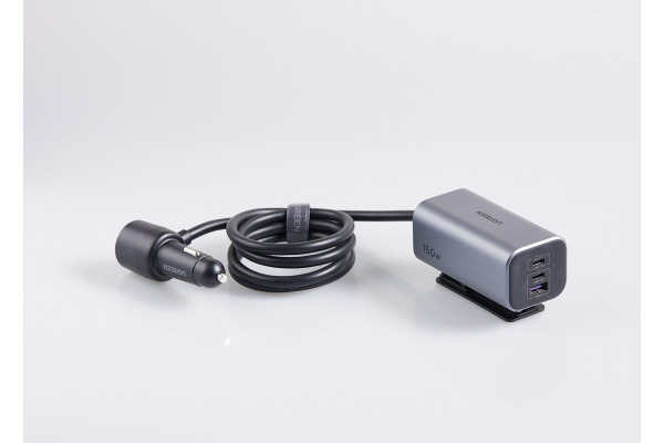 UGREEN Car Charger 150W,USB-C GaN 35571 USB-A+2xUSB-C Charging Hub