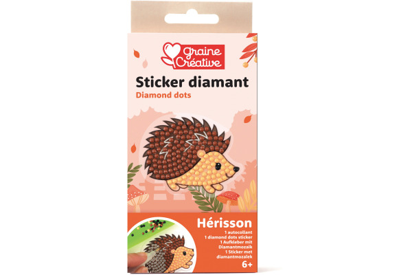 GRAINECRÉ Diamond Sticker GC-750278 Igel
