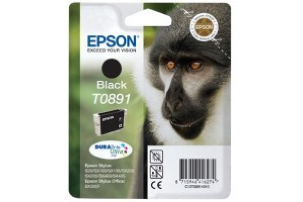 EPSON Tintenpatrone schwarz T089140 Stylus S20/SX405 5.8ml
