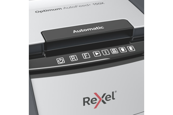 REXEL Aktenvernichter Optimum AF+ 2020150XC 150X, P-4, 44lt