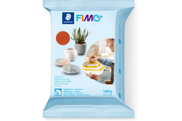 FIMO Knete Air 1kg 8101-76 terrakotta
