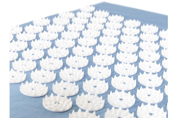 KOOR Akupressurmatte mit Kissen F01575 blau/weiss