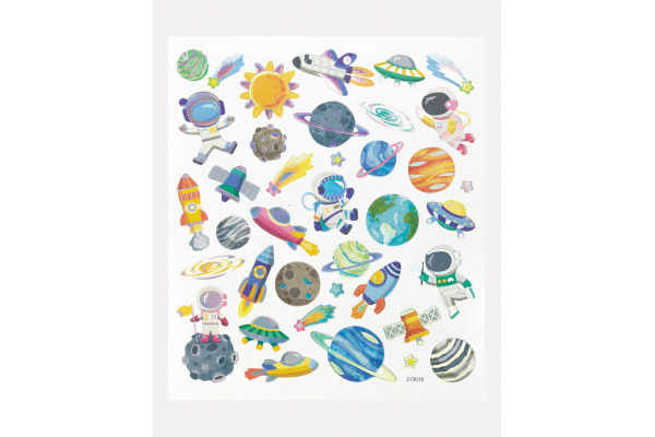 FOLIA Charming-Sticker 18203 Adventure 2 Blatt/67 Stück