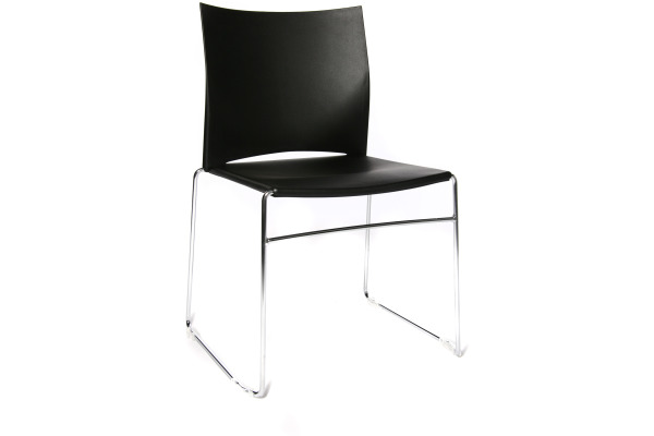 TOPSTAR Besucherstuhl W-Chair CH490-0 schwarz
