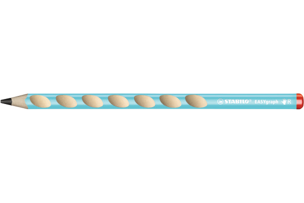 STABILO Bleistift EASYgraph HB 322/02HB Rechtshänder hellblau