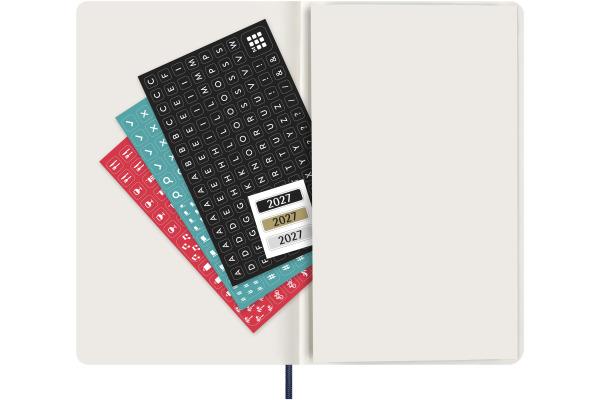 MOLESKINE Agenda Classic Large 2027 DSB2012WN 1W/1S saphir SC 13x21cm