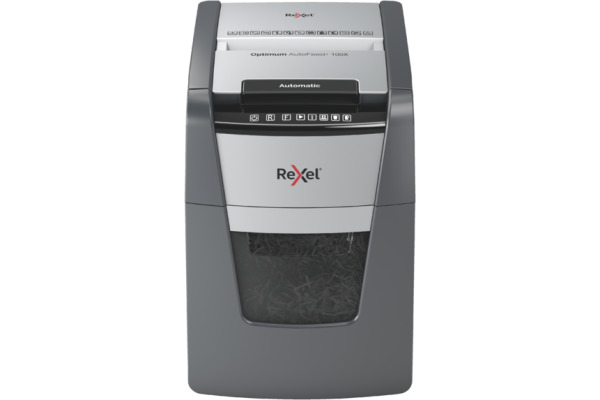 REXEL Aktenvernichter Optimum AF+ 2020100XC 100X, P-4, 34lt
