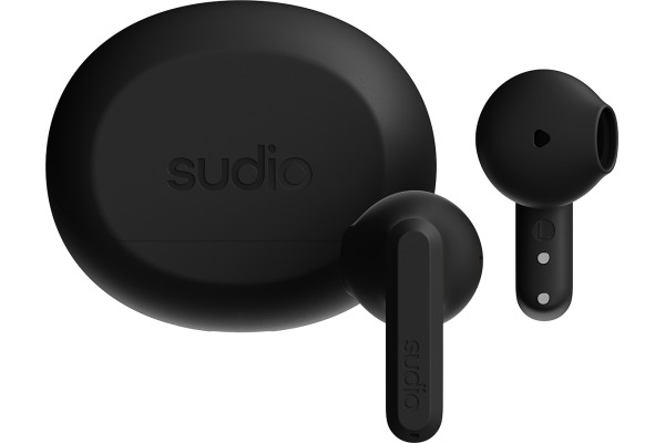 SUDIO Wireless Earbuds A3BLK A3, Black