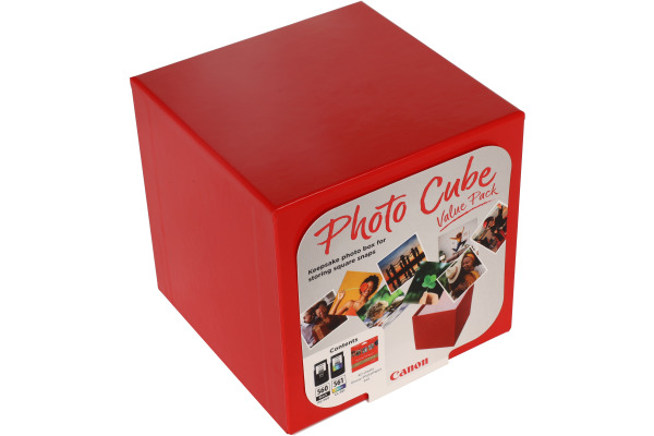CANON Photo Cube Value Pack CMYBK PGCL560/1 PIXMA TS5350 5x5 PP-201 40Bl.