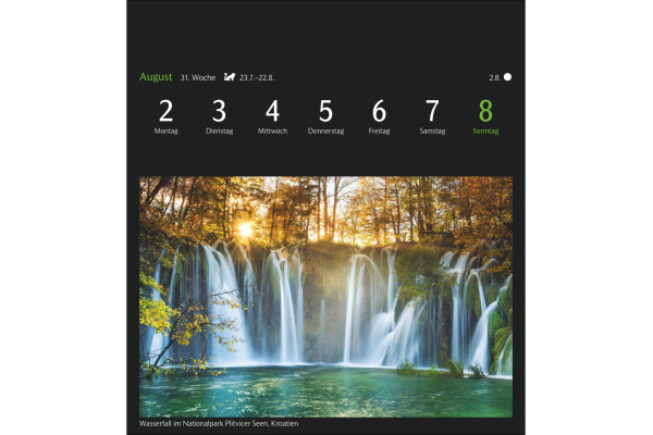 HARENBERG Postkartenkalender 2027 331025627 GEO Magische Natur 16x17.5cm