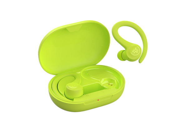 JLAB Go Sport+ Earbuds IEUEBGAIR True Wireless, Neon Yellow