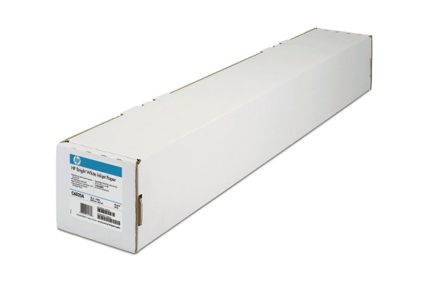 HP Bright White Paper 90g 45,7m Q1444A DesignJet 5000 Rolle/A0